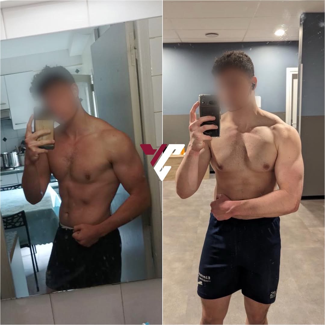 Transformation avant/après