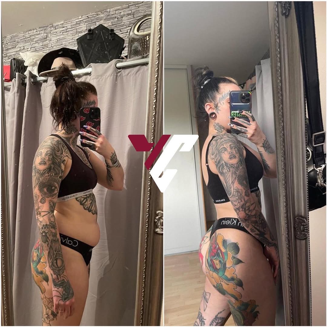 Transformation avant/après