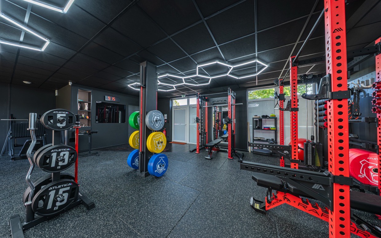 Vue d'ensemble de la salle YC Gym